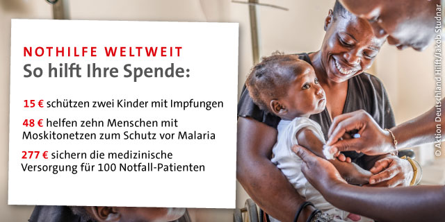 Impfen ist wichtig: So hilft Ihre Spende, Menschen vor gefährlichen Krankheiten zu schützen