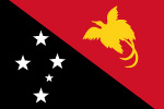 Flagge Papua-Neuguinea