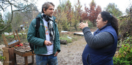 Erdbeben Chile: CARE, Angelika, eine Betroffene