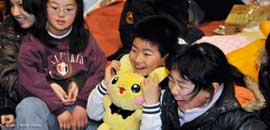 Erdbeben Japan: Kinder können wieder lachen