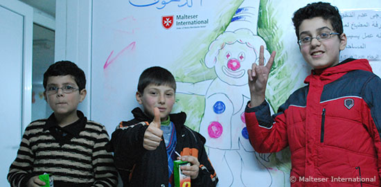 In der Schule in der Türkei hat Ahmed Freunde gefunden.