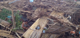 Wirbelsturm Haiyan: Gemeinsam durch das Chaos