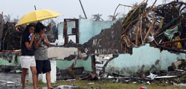 Taifun Haiyan: Nothelfer auf dem Weg in Katastrophenregion