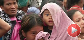 TV-Spot Taifun Haiyan - Philippinen