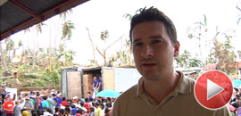 Video: Die Hilfe nach dem Taifun Haiyan auf den Philippinen