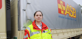ASB-Einsatzleiterin Ramona Neuner