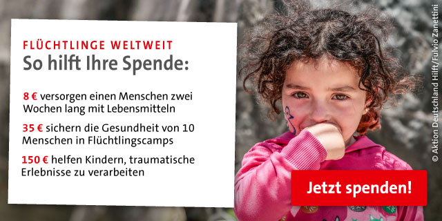 Flüchtlinge weltweit: So hilft Ihre Spende