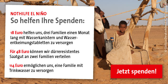 Spenden El Niño