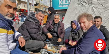 Markus Bremers von action medeor im Erdbebengebiet in der Türkei