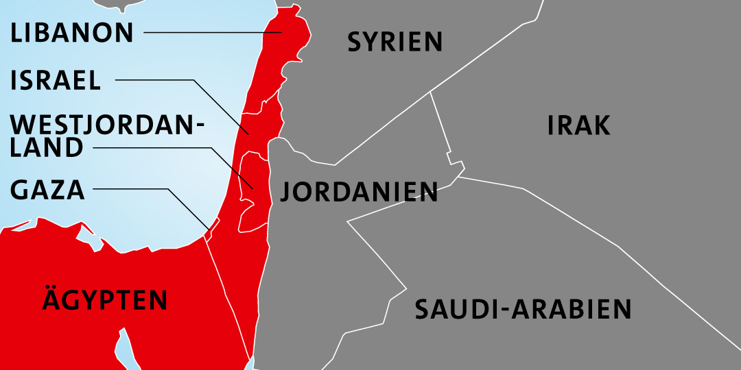Nothilfe Nahost: Gaza, Israel, Ägypten, Libanon, Westjordanland