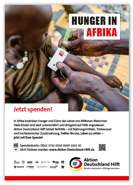 Freianzeigen Motiv Hunger Afrika Freianzeigen Motiv Hunger Afrika