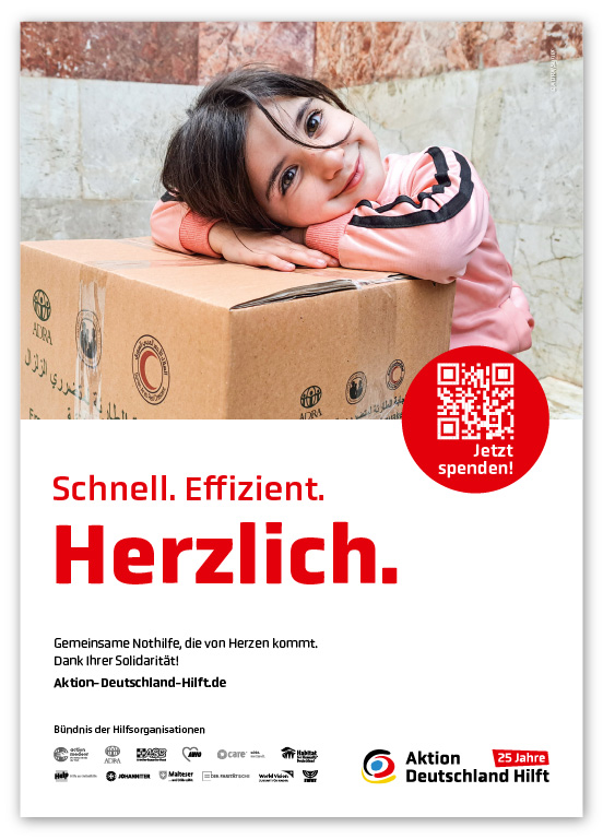 Freianzeige Imagekampagne "Herzlich"