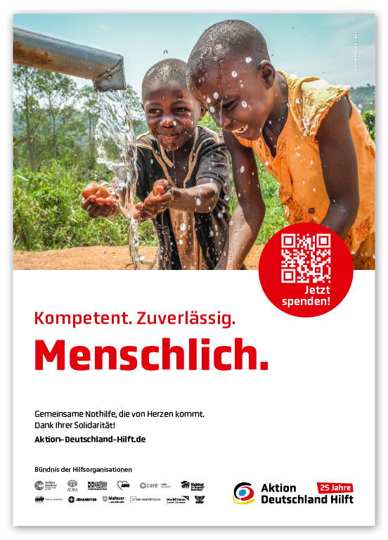 Freianzeige Imagekampagne "Menschlich"