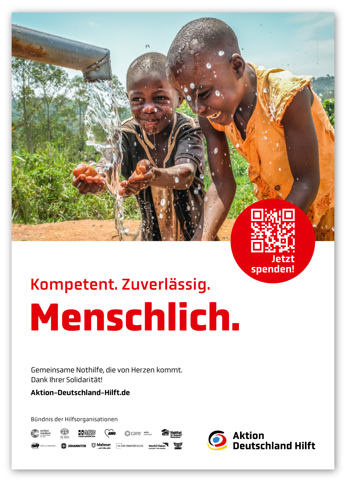 Freianzeige Imagekampagne "Menschlich"