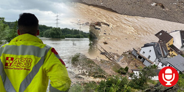 Während des Hochwassers im Sommer 2021 waren viele Helfer des ASB im Einsatz