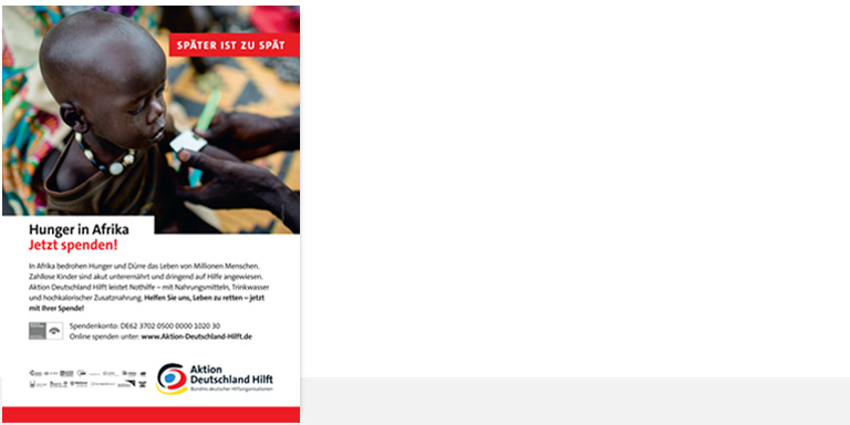 Hunger in Afrika -Jetzt spenden! Hunger in Afrika -Jetzt spenden!