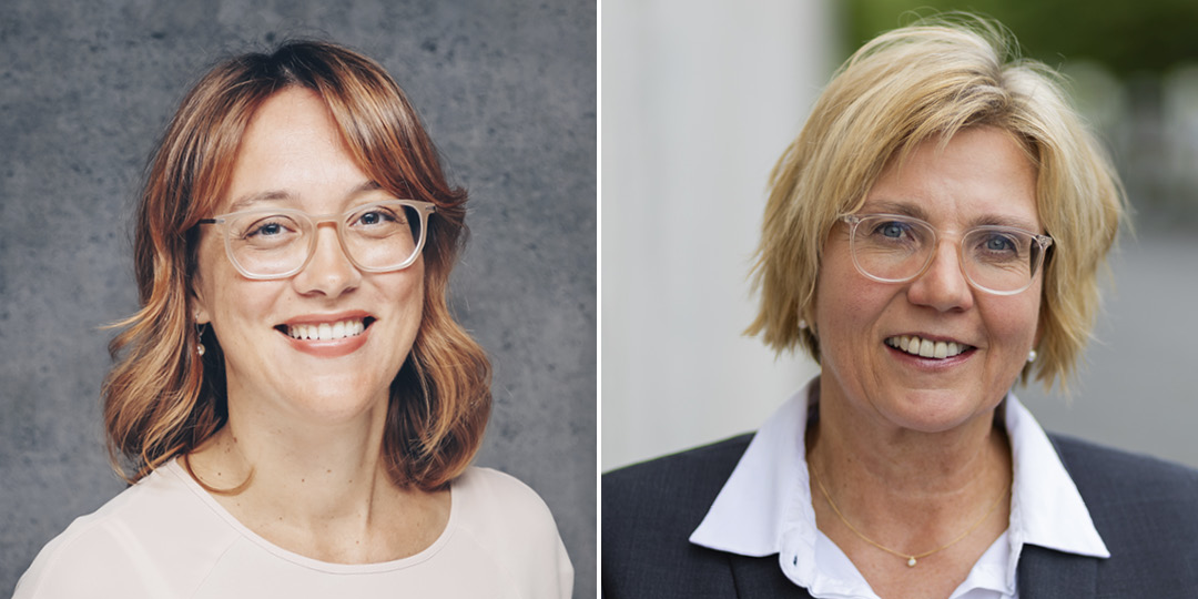 Madeleine Tonndorf und Silvia Wörner