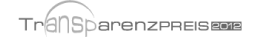Transparenzpreis 2012