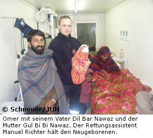 Omer mit Eltern