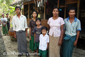 Zyklon Birma: Farmerfamilie