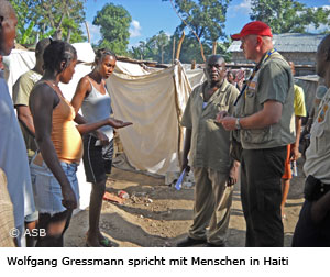 Wolfgang Gressmann in Haiti