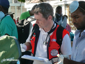 Haiti:Arzt der Malteser