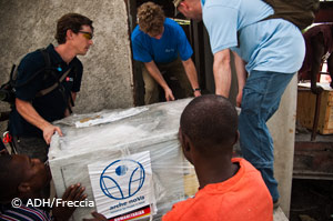 Haiti. Malteser und arche noVa arbeiten Hand in Hand