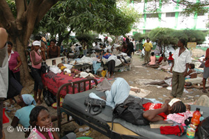 Haiti: Menschen auf der Straße