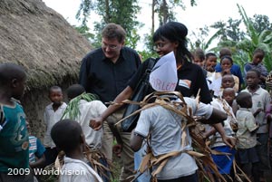 Harry Donsbach in Minova, Kongo