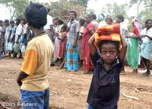 Flüchtlinge in Sri Lanka