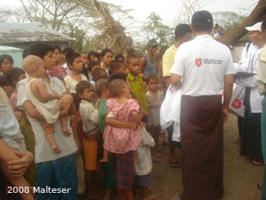 Die Malteser helfen in Birma