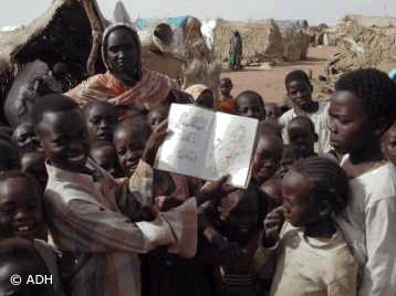 Flüchtlinge in der Darfur-Region
