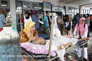 Erdbeben Sumatra Krankenhaus