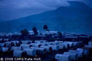 Kongo: Flüchtlingscamp