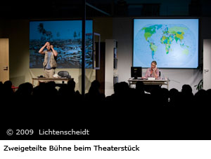 Theaterstück zur Katastrophenhilfe