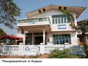 Therapiezentrum in Birma