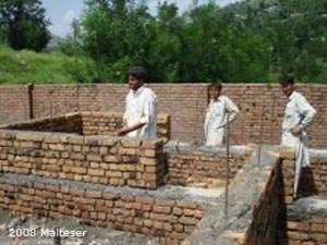 Wiederaufbau nach dem Erdbeben in Pakistan