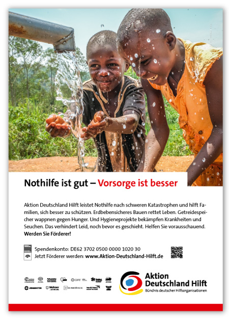 Anzeigenformate Katastrophenvorsorge Anzeigenformate Katastrophenvorsorge