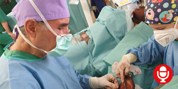 Dr. Emma (Hammer Forum) bei einer Operation in Guinea-Bissau in 2022