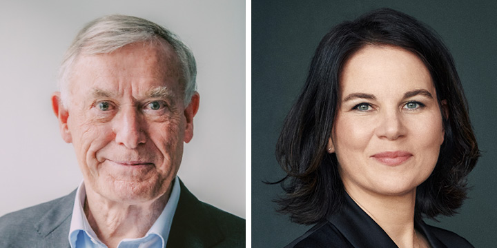 Horst Köhler; Annalena Baerbock Horst Köhler; Annalena Baerbock